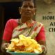 Homemade Crispy Potato Chips by Grandma | Easy Made Aloo Chips For Kids | Aloo Chips | Countryfoods