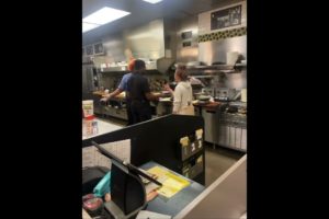 Hood Fight At Waffle House #hoodfight #2021