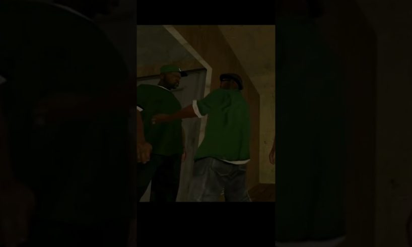 How to avoid hood fights you can't win?  (GTA SAN ANDREAS - DRIVE THRU) #shorts