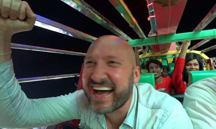 I Almost Died In India //Terrifying Fairground Ride