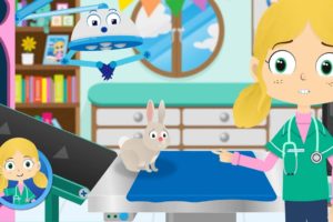 Jimmy The Rabbit | Dr Poppy's Pet Rescue | Animals For Kids | Cartoon Animals