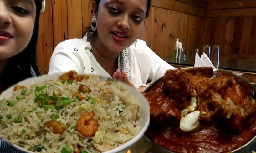 Just Awesome Diwali Night | Lal Maas ( Mutton ) | Mixed Fried Rice | Alu Biryani