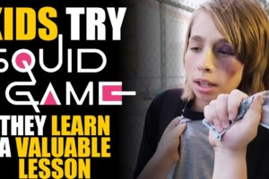 Kids Copy SQUID GAME! They LEARN A VALUABLE LESSON... | SAMEER BHAVNANI