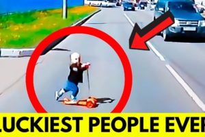 Lucky people compilation - Luckiest people caught on camera!