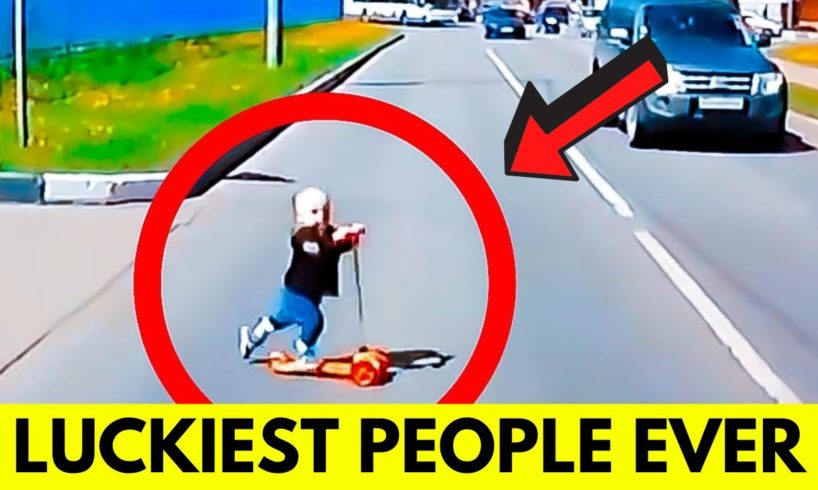 Lucky people compilation - Luckiest people caught on camera!
