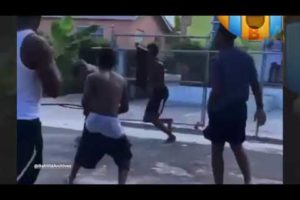 Nassau hood fight | #BahVidArchives
