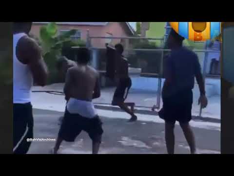 Nassau hood fight | #BahVidArchives