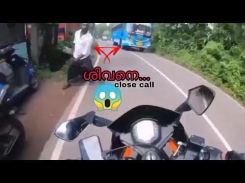 Near death close calls bike compilation😱 || INDIA ||KERALA || kerala roads || Ktm bikers