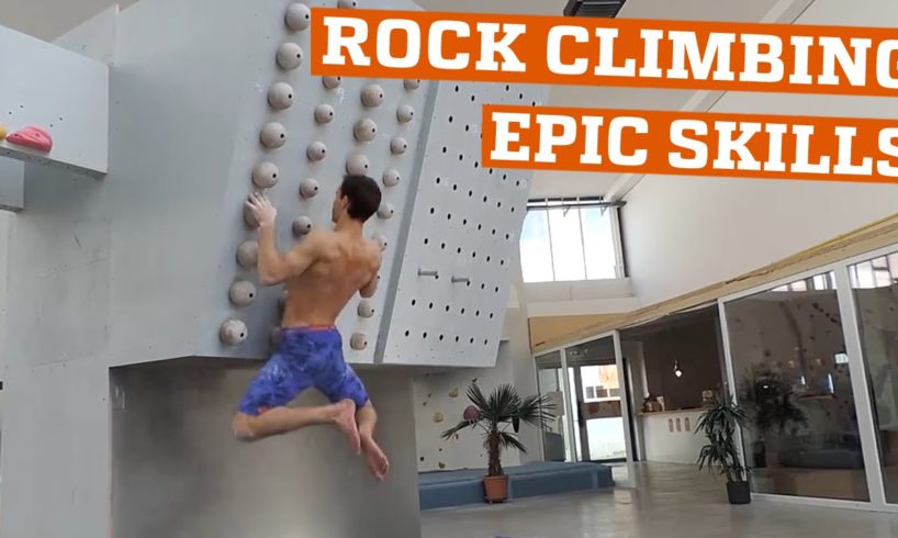 People are Awesome: Impressive rock climbing practice!