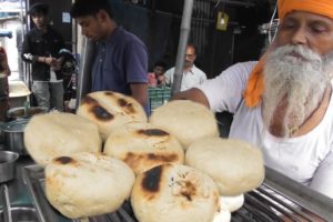 Real Hard Working Sadhu Baba Selling Litti Chokha - 2 Piece Ghee Litti @ 80 rs plate