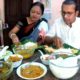 Rice with Ilish Vapa Just Awesome Lunch Menu | Home Green Chili | Dola was So Happy