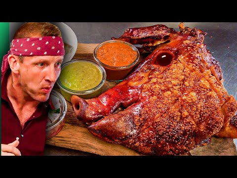SHOCKING Texas Pig Face!! Americans Won't Eat This!!!