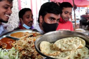 Sabse Famous Kolkata Roadside Food | Chicken Rice 55 Rs/ | Tandoori Roti & Tarka 40 Rs/