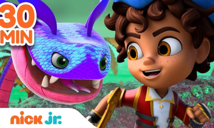 Santi's BEST Pirate Rescues! ⛵ | 30 Minute Compilation | Nick Jr.