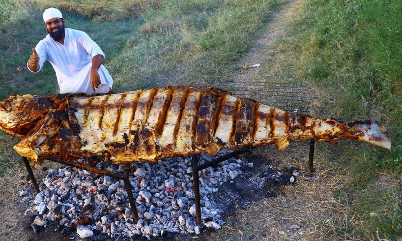 Sea Fish BBQ Recipe || Tandoori Grilled Queen Fish Recipe || Nawabs Kitchen