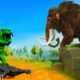 Woolly Elephant vs Zombie Tiger Fight Monkey Saved By Mammoth Elephant Giant Animal Fights Videos
