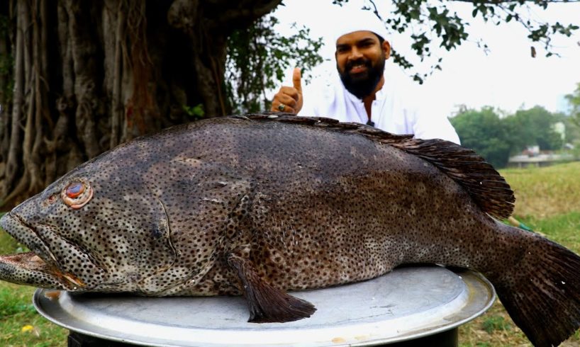 25 Kg King Hamour Fish Biryani Recipe || Amazing Hamour Fish Biryani || Nawabs Kitchen