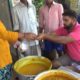 4 Kachori with Cholar Dal & Aloo Soyabin Curry @ 10 rs Only | Street Food Kankinara