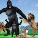 Angry Gorilla vs Lion Fight Baby Gorilla Saved From Lion Animal Revenge Stories Giant Animal Fights