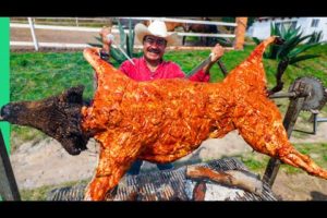 Eating Lion, Llama and Wild Boar!! Mexico's Exotic Meat Obsession!!!