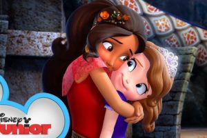 Elena and Sofia Meet For the First Time! | Elena of Avalor | Disney Junior