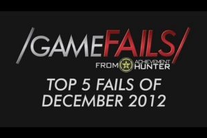 Game Fails: Best 5 Fails of December 2012