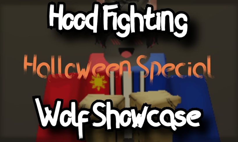 🎃 HOOD FIGHTING 🎃 - KILLER WOLF/BEAST SHOWCASE - ROBLOX