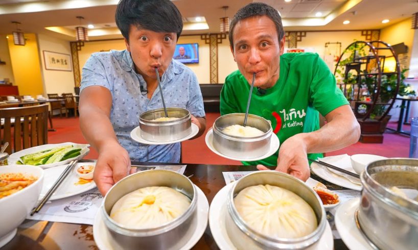 Head-Sized DUMPLINGS!! 🥟 Chinese FOOD TOUR with Mike Chen!!
