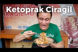 Jakarta Street Food - FAMOUS KETOPRAK at Ketoprak Ciragil in Jakarta, Indonesia!