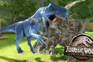 Jurassic World : Battle at Big Rock - Animal Revolt Battle Simulator