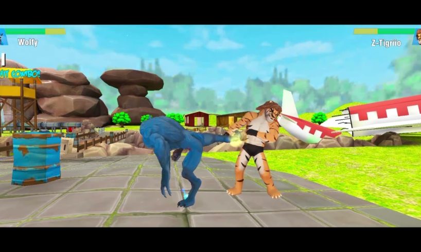 Kung Fu Animal Fighting Games: Wild Karate Fighter