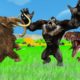 Mammoth Elephant Dinosaur King Kong Fight Giant Animal Fights Video Biggest Animals Epic Battle