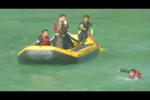 Man Rescue River Rafting Boat Sikkimboat fails of the week