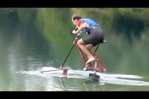 PEOPLE ARE AWESOME - Flying on water
