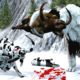 Zombie Mammoth Vs Giant Buffalo | Animal Fight Mammoth Animal Epic Battle