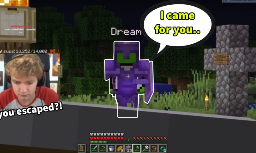 dream ESCAPES prison and TORTURES tommyinnit (dream smp)