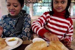 " Vedam Eco Resort " | Buffet Breakfast | Enjoying Unlimited Puri | Ghugni | Chicken Sandwich | Egg