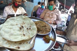 2 Naan Roti / Fried Rice with Paneer @ 35 rs plate | Cheap & Best Pure Veg Street Food in Kolkata