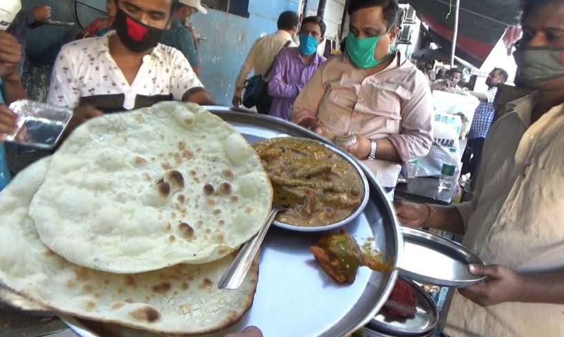 2 Naan Roti / Fried Rice with Paneer @ 35 rs plate | Cheap & Best Pure Veg Street Food in Kolkata