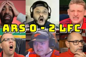 BEST COMPILATION | ARSENAL VS LIVERPOOL 0-2 | PART 2 | LIVE WATCHALONG ARS FAN CHANNELS