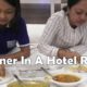 Cool Weather So We Had A Dinner In A Hotel Room | Rice | Chicken | Biryani | Dal | Sheetal Plaza