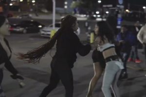 Crazy girl fight brawl in parking lot 1-14-2022 Austin Texas