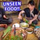 Extreme Jungle Food!! EATING WHOLE BANANA TREE 🌴 Karen People Thailand!!