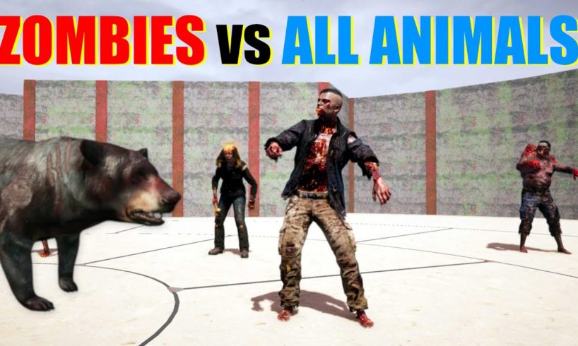 Far Cry 5 Arcade - Animal Fight: Zombies vs All Animals Battles