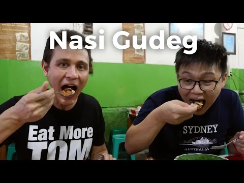 Gudeg (Jackfruit Stew) and Nasi Rawon (Black Beef Soup) in Jakarta