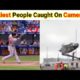 Luckiest people caught on camera | lucky moment caught on camera | #shorts#caughtoncamera#lucky