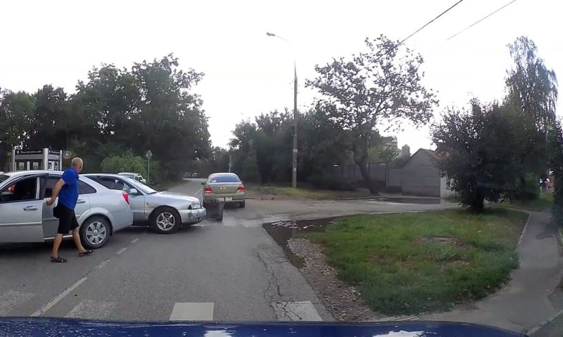 Multi-vehicle crash caught on camera