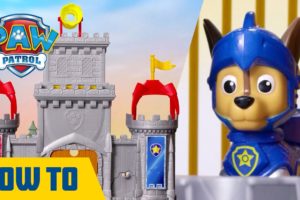 NEW PAW Patrol Rescue Knights Castle HQ Playset 🏰️ | How to Play | Toys for Kids