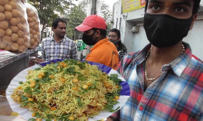 Super Bhel Puri & Dahi Puri | Price 40 Rs/ Plate | Bombay Bhel Surat | Indian Street Food
