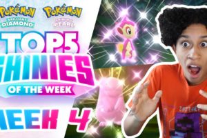 TOP 5 SHINY REACTIONS of the WEEK! AMAZING! Pokemon Brilliant Diamond and Shining Pearl!